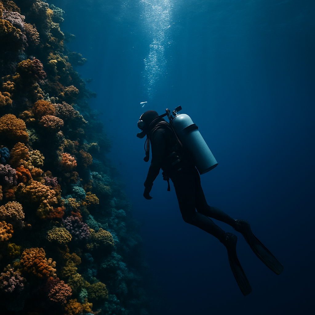 Scuba Diving in Tenggol